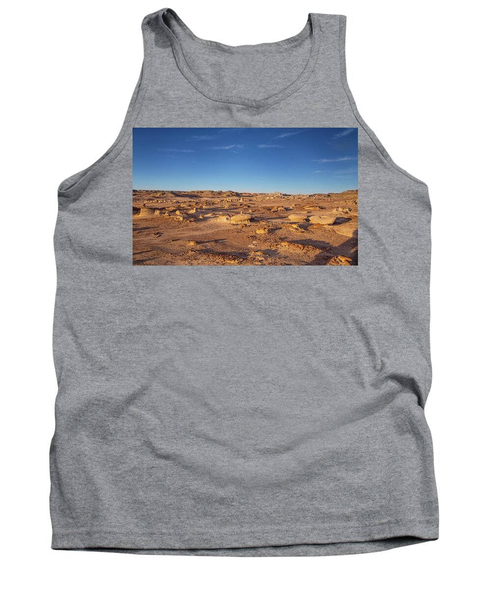 Bisti Badlands Tank Top featuring the photograph Planet B by Kunal Mehra