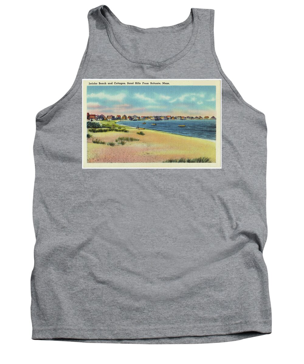  Tank Top featuring the digital art Postcard12 by Cindy Greenstein
