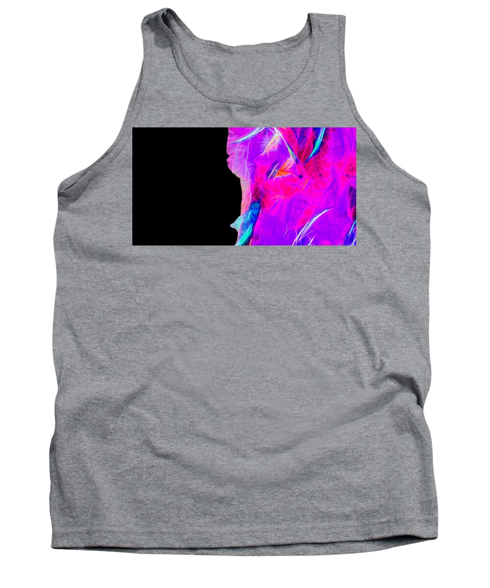 Abstract Tank Top featuring the photograph Realization by Jim Signorelli