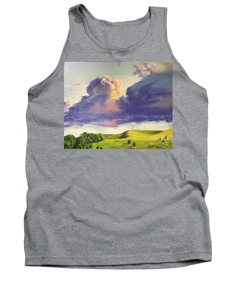 Paintings Tank Top featuring the painting Reflected Light by Sherrell Rodgers