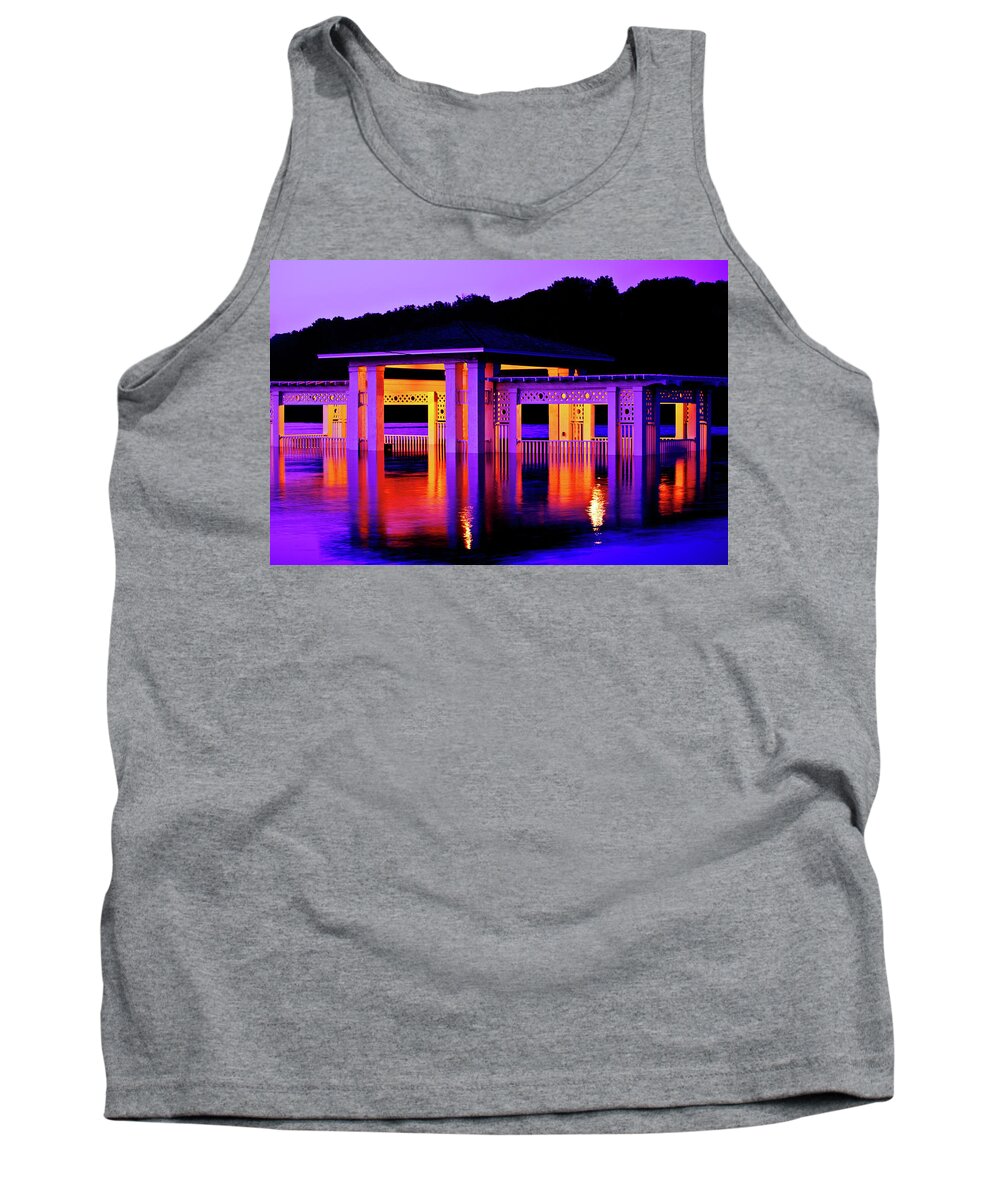 Christie Kowalski Tank Top featuring the photograph Reflection in Full Color by Christie Kowalski