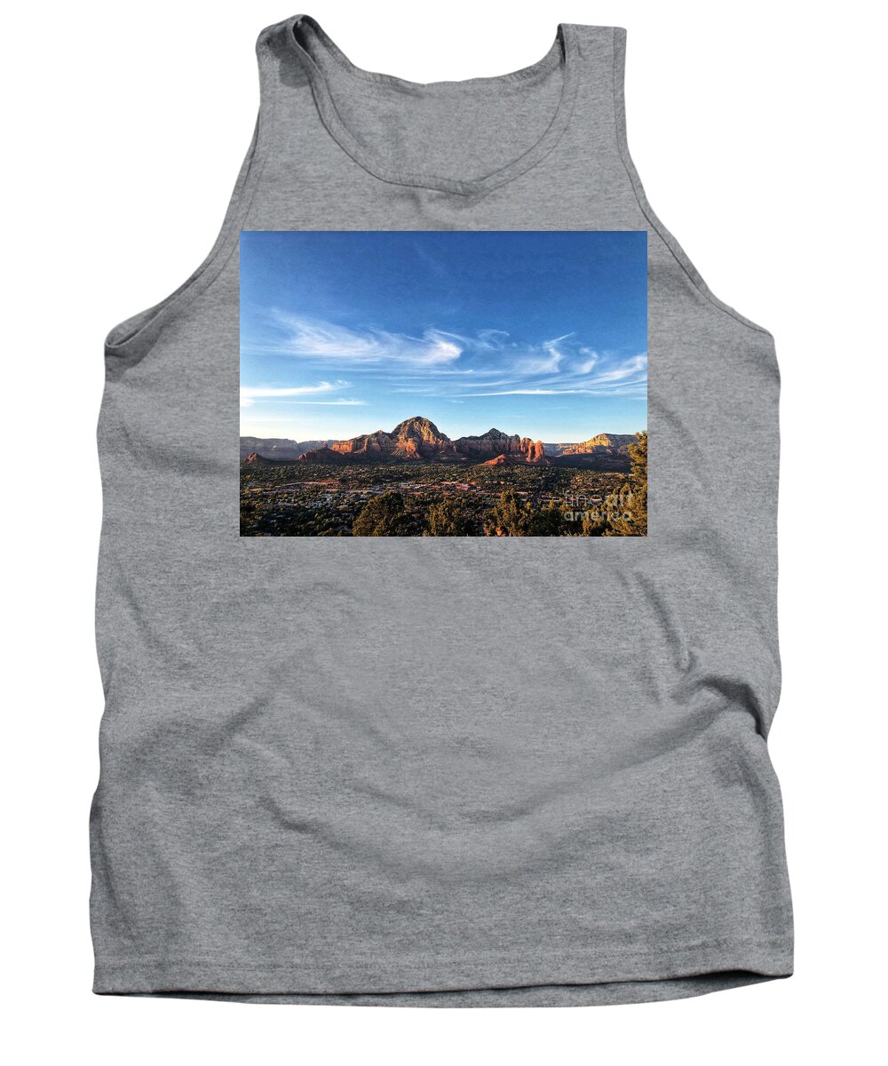 Sedona Tank Top featuring the photograph Sedona Views by Abigail Diane Photography