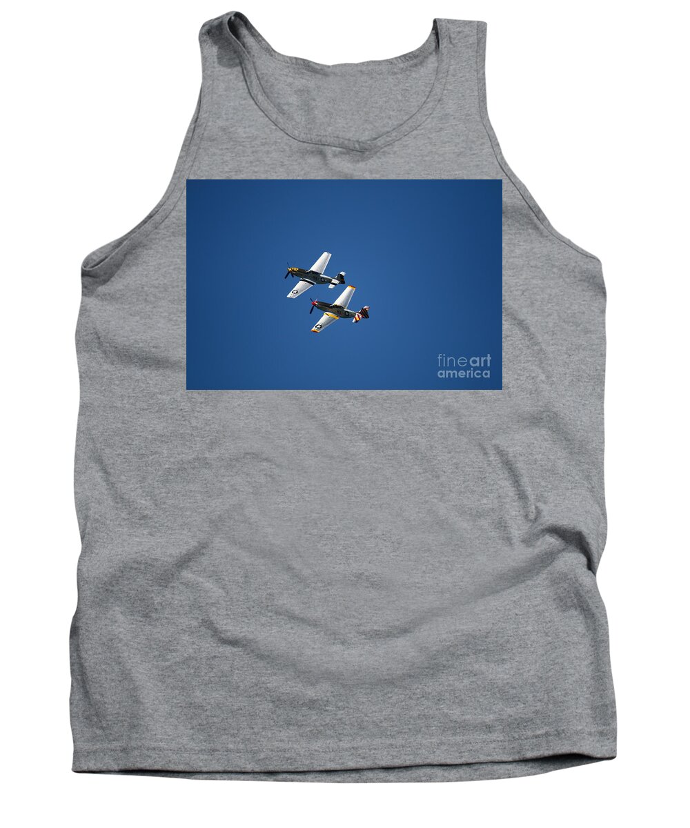 October Navy Week Tank Top featuring the photograph Side by Side Again by Tony Lee