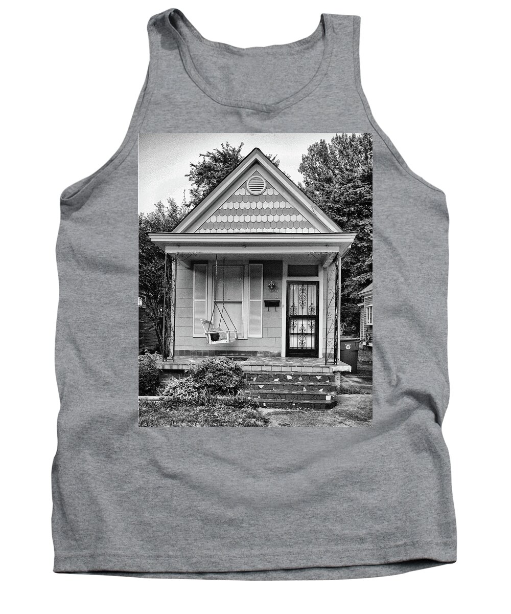 House Tank Top featuring the photograph Small house by Jim Mathis