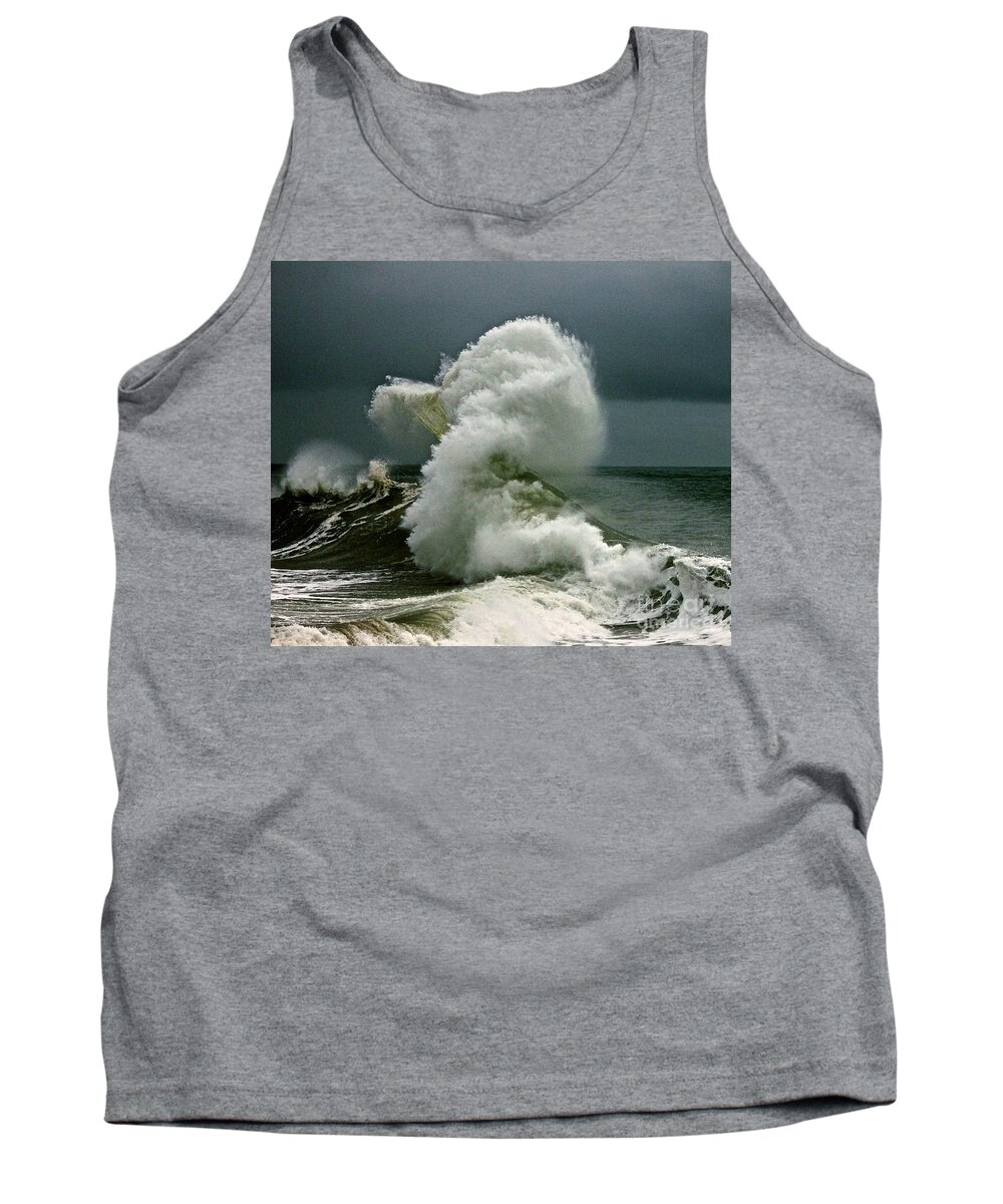 Storm Tank Top featuring the photograph Snake Wave by Michael Cinnamond