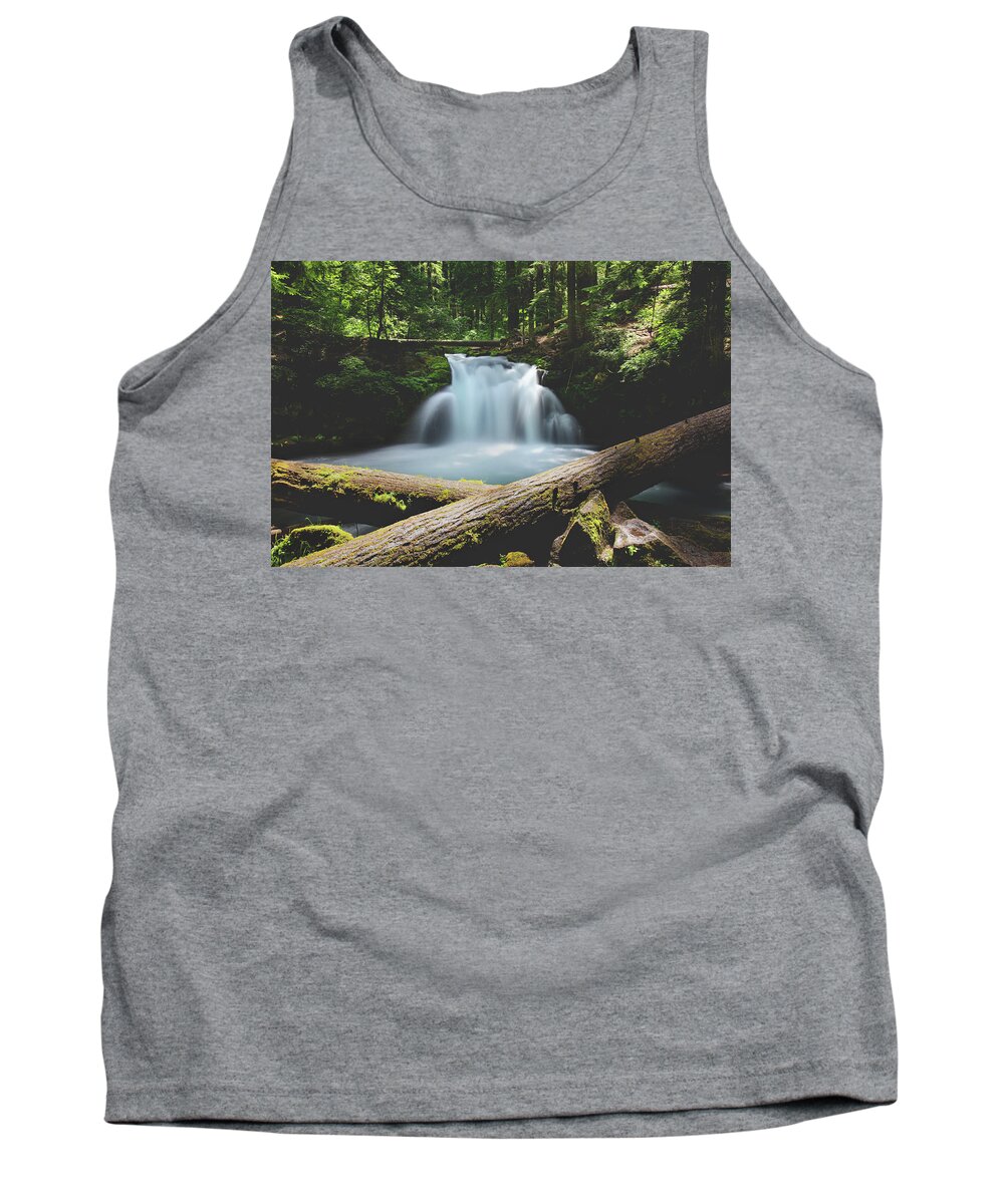 Waterfalls Tank Top featuring the photograph Soul Cleansing by Laurie Search