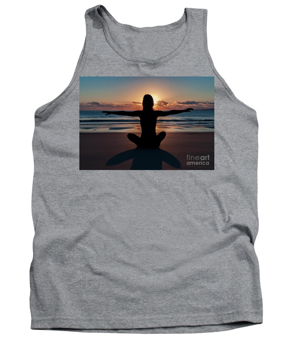 Sunrise Tank Top featuring the photograph Southern Sunrise by Daniel M Walsh