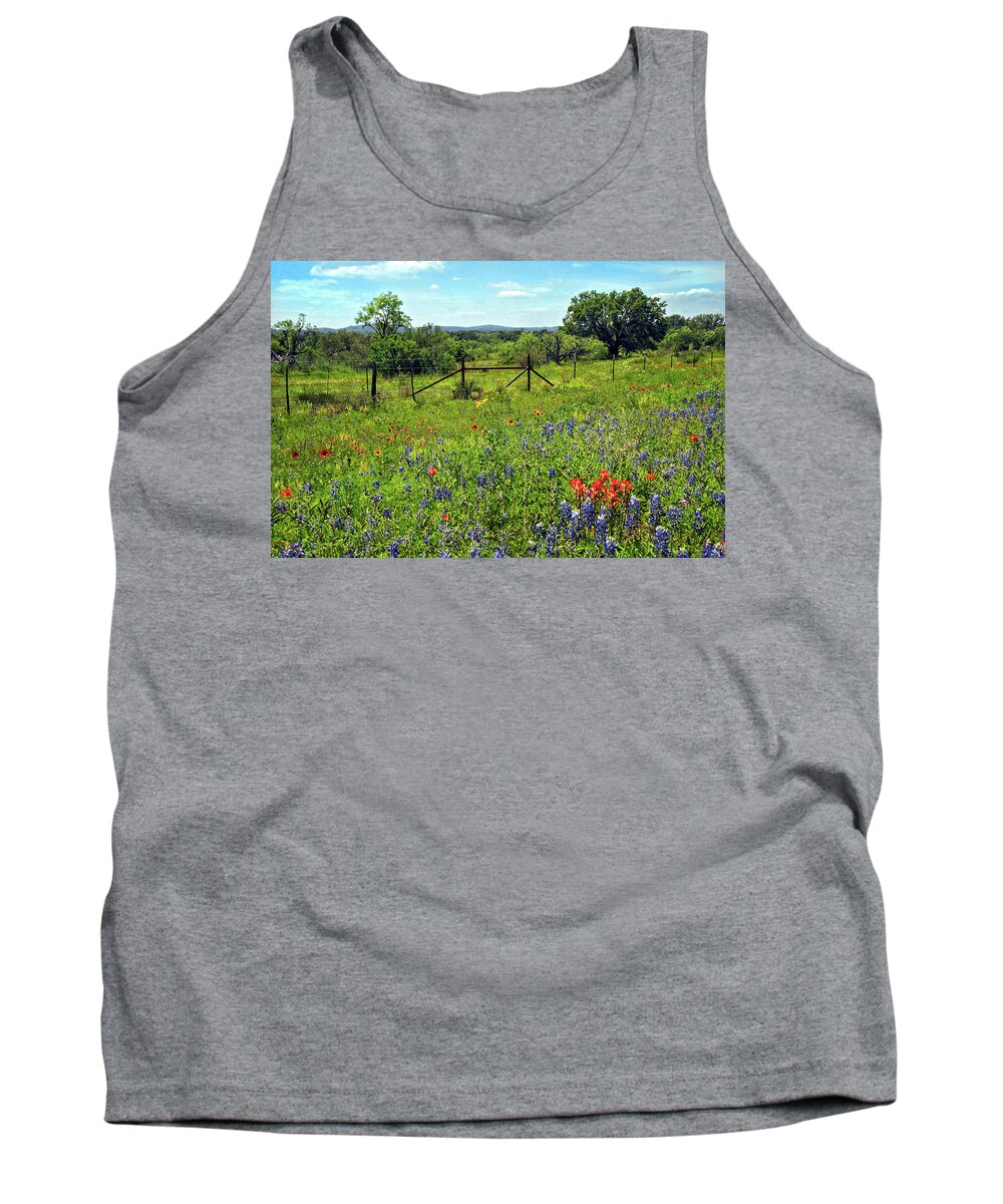 Texas Tank Top featuring the photograph Spring at it's Finest by Lynn Bauer
