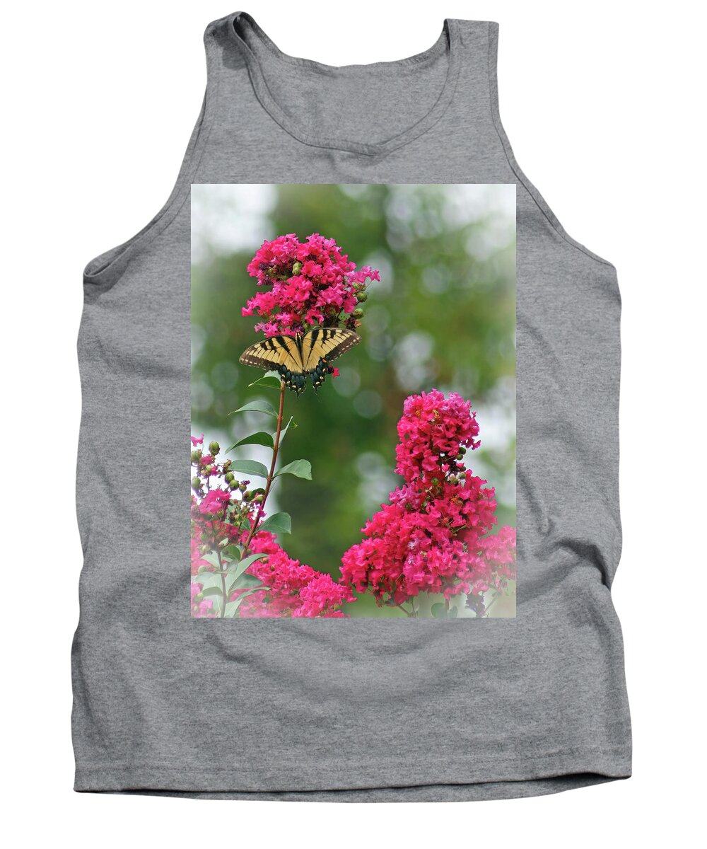 Crepe Myrtle Tank Top featuring the photograph Springs Promise by Gina Fitzhugh
