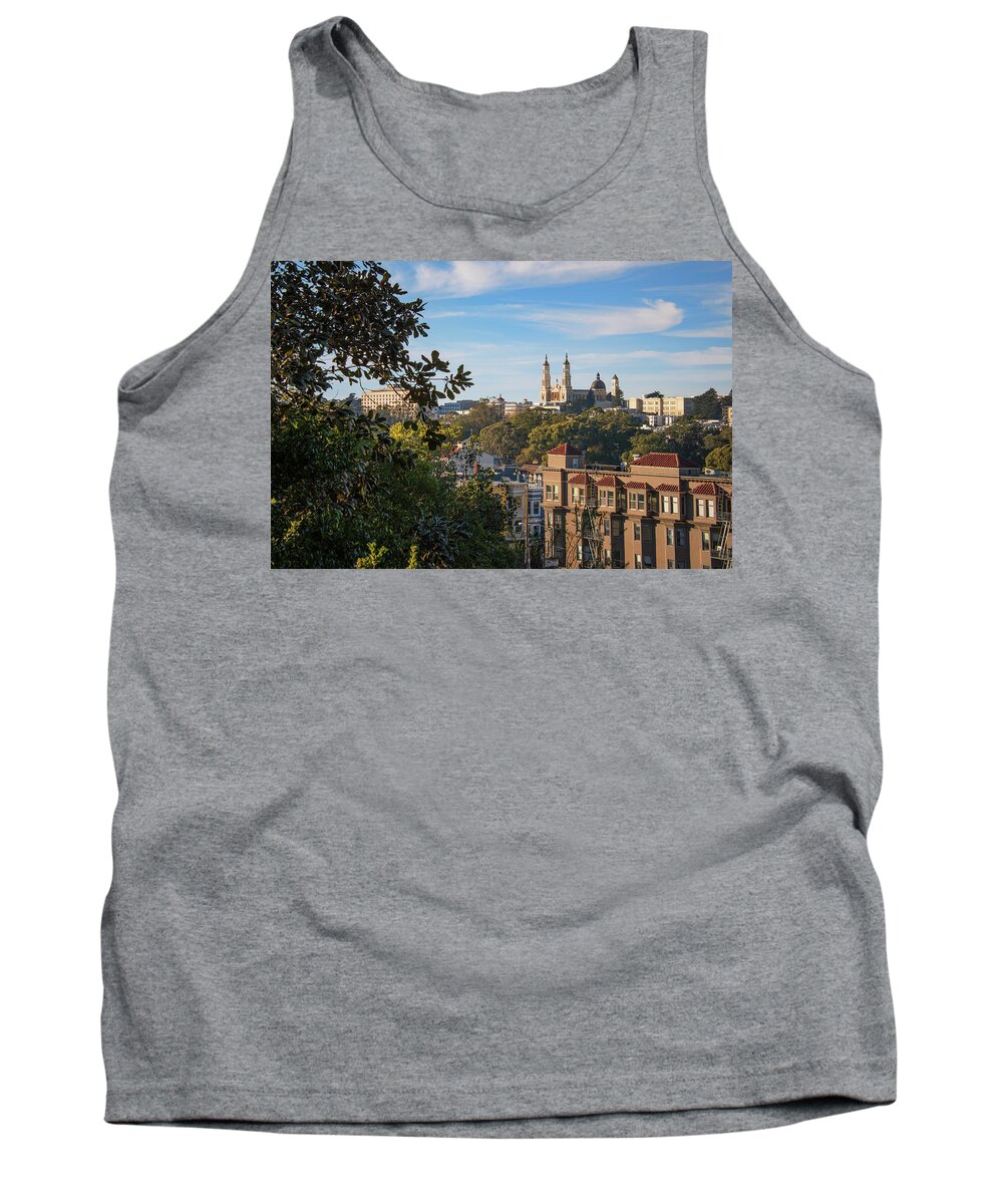 Building Tank Top featuring the photograph St. Ignatius by Laura Macky
