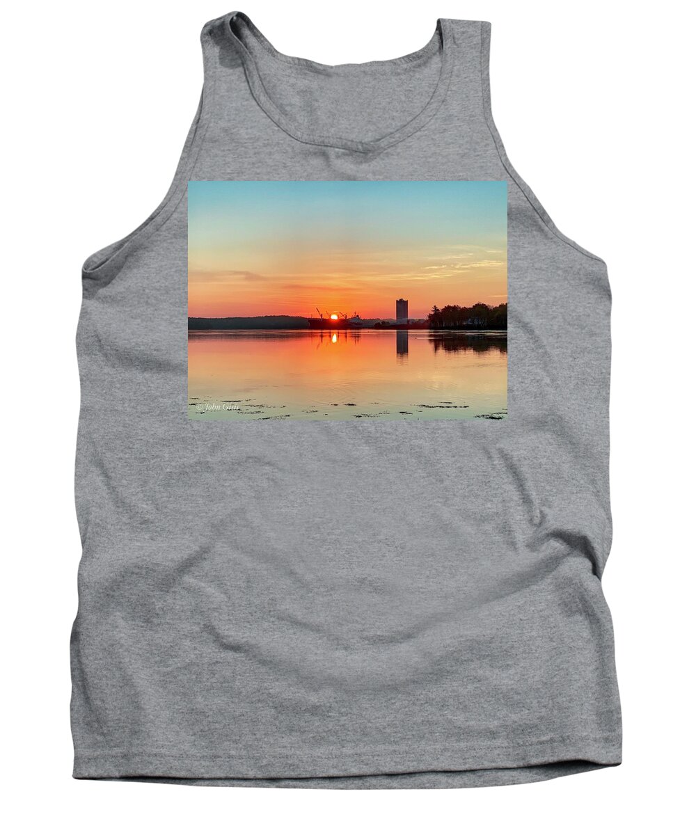  Tank Top featuring the photograph Sunrise by John Gisis