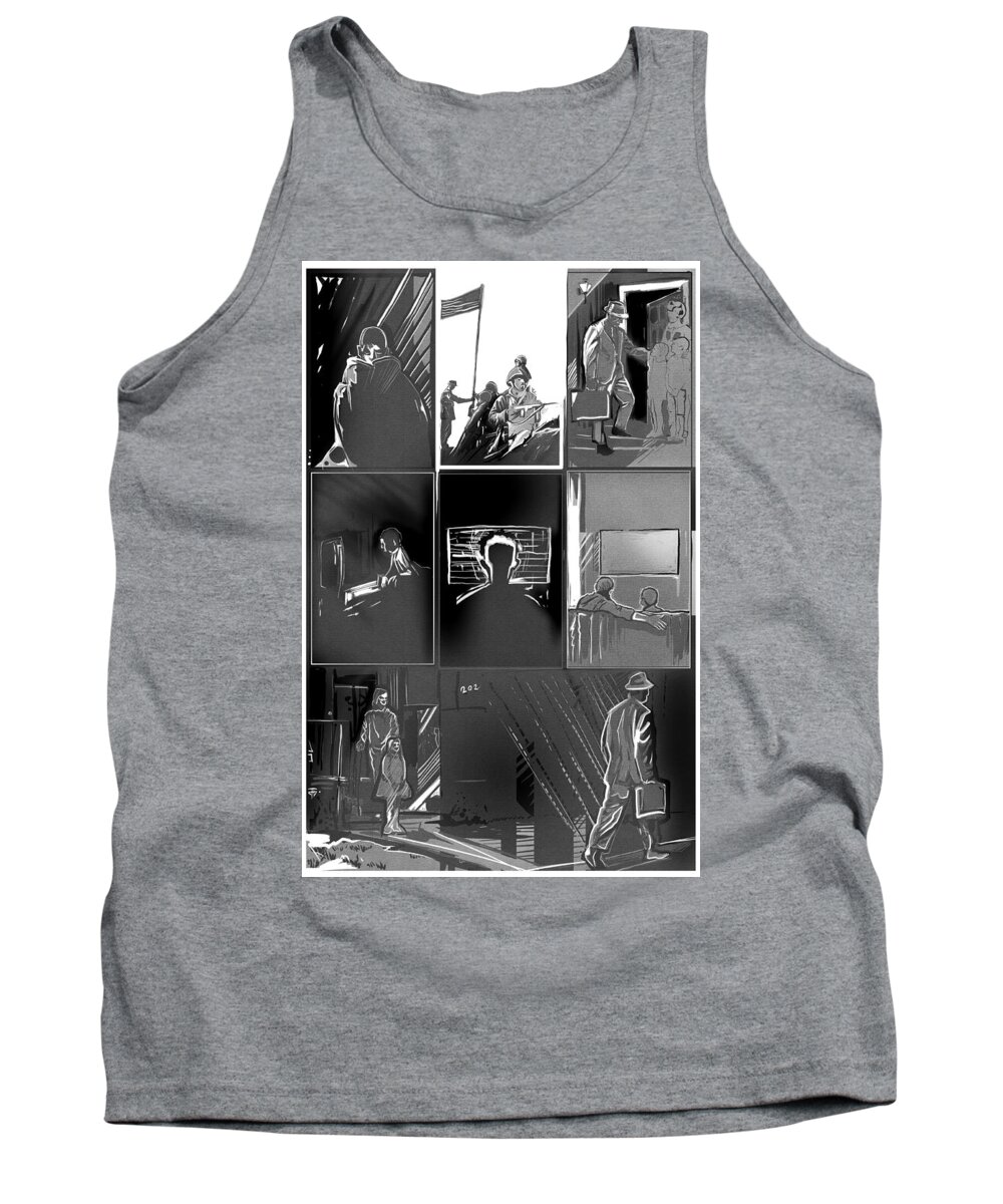  Tank Top featuring the painting The 202 by John Gholson