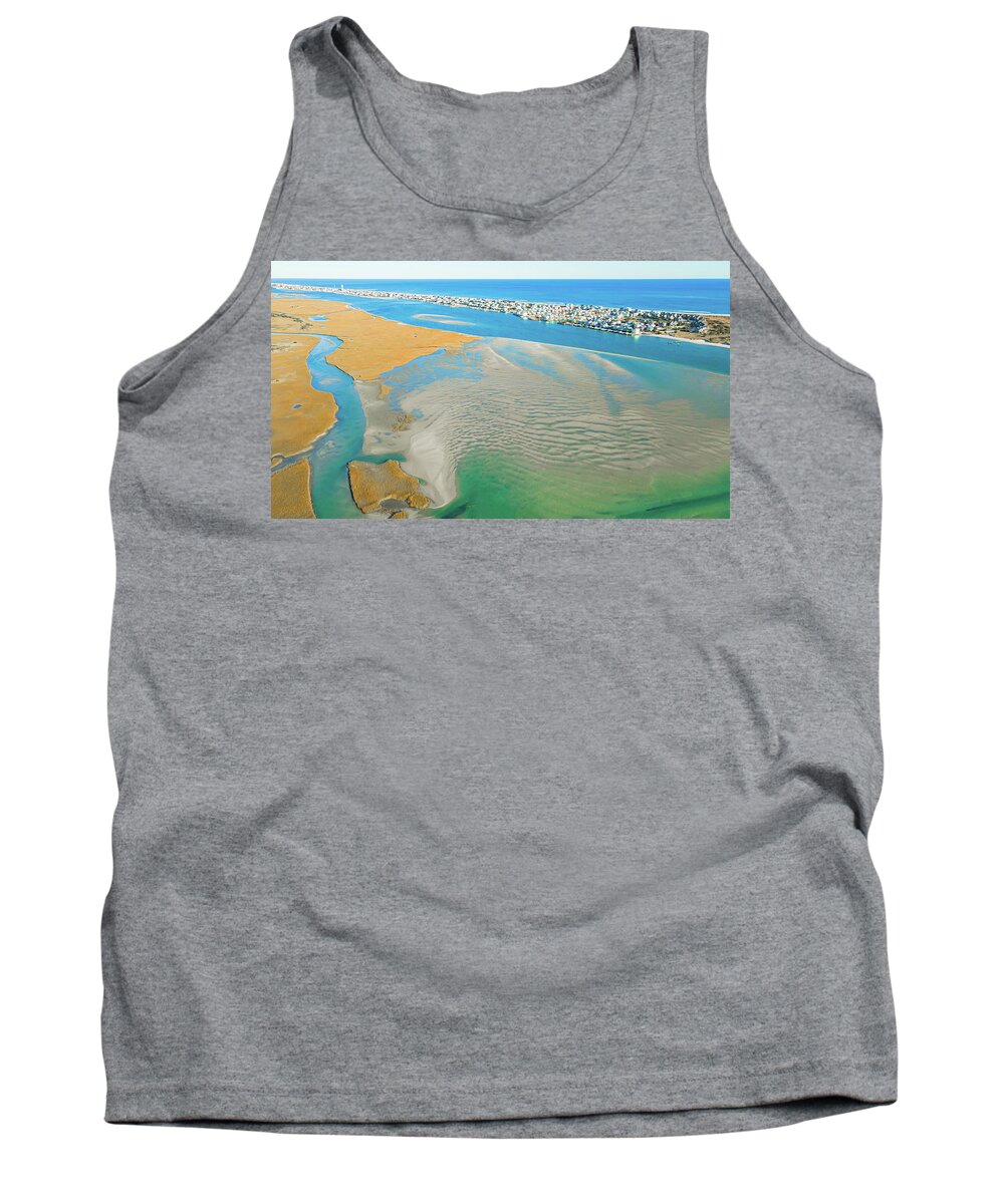 South Topsail Tank Top featuring the photograph The end of civilization by Sand Catcher