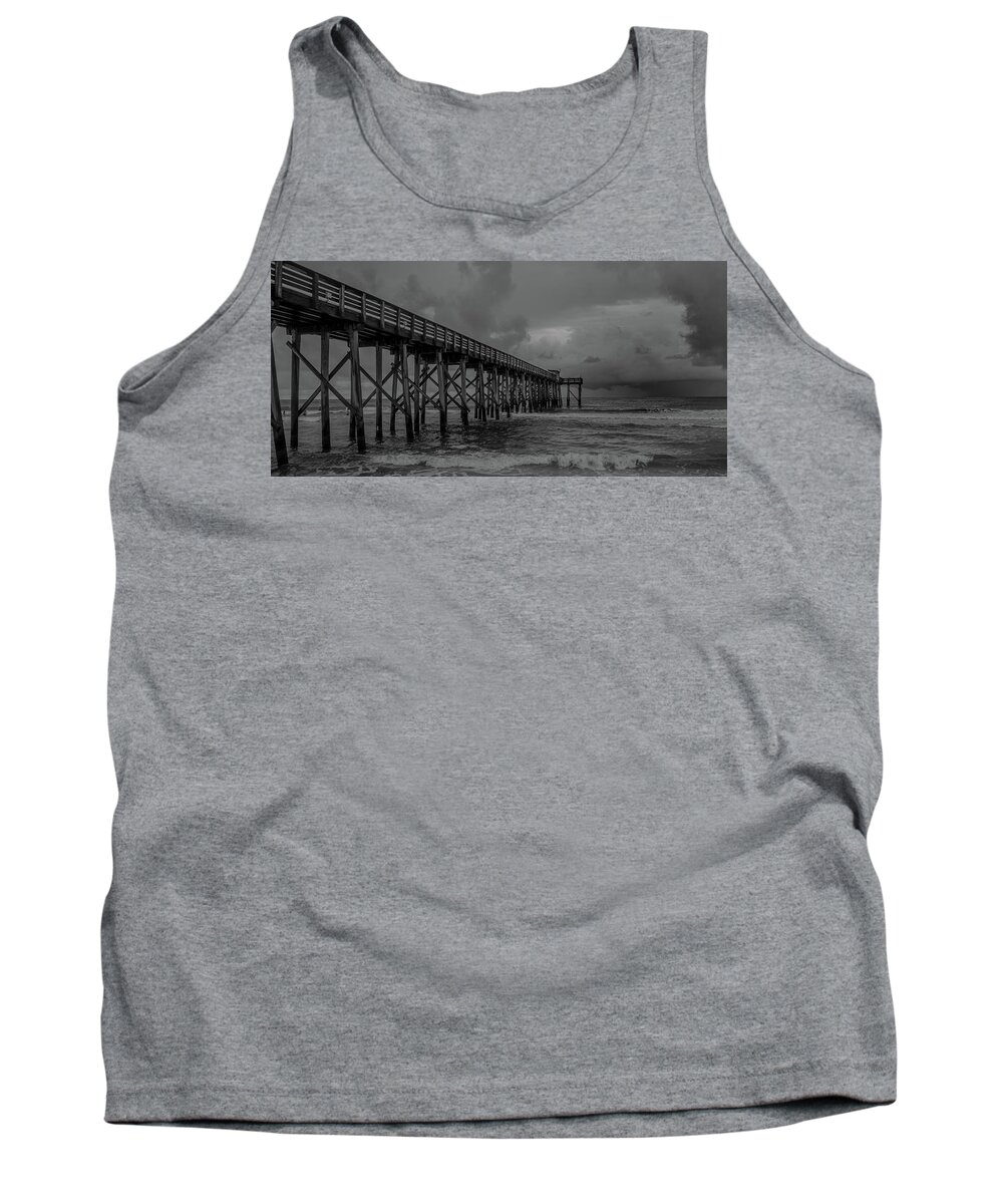 Ocean Tank Top featuring the photograph The Pier by Jamie Tyler