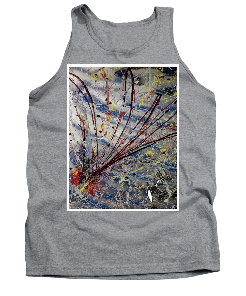  Tank Top featuring the painting The Queen2 by Jimmy Williams