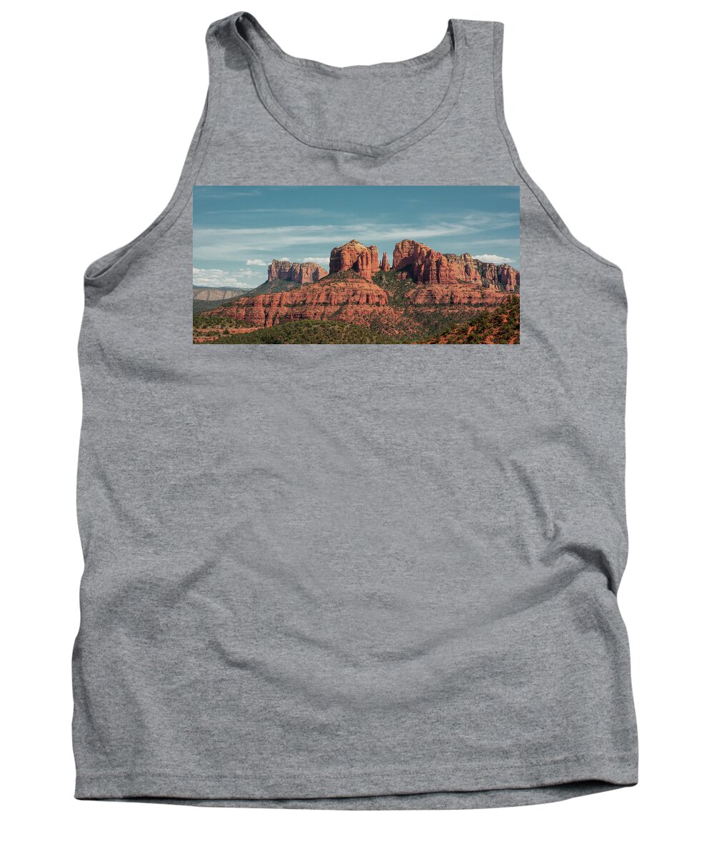 Az Tank Top featuring the photograph The Red Rocks of Sedona by S Katz