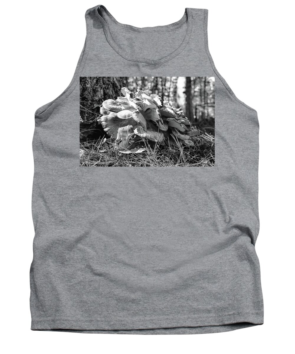 Tree Tank Top featuring the photograph Tree Fungi by Steven Nelson