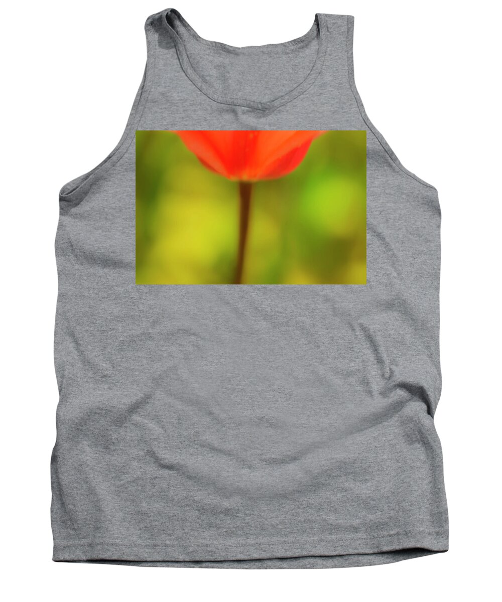 Tulip Tank Top featuring the photograph Tulip by Kathy Paynter