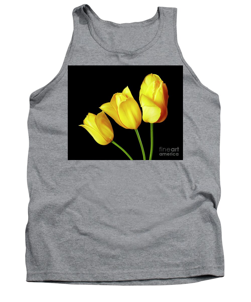 Tulips Tank Top featuring the photograph Tulips by Tony Cordoza