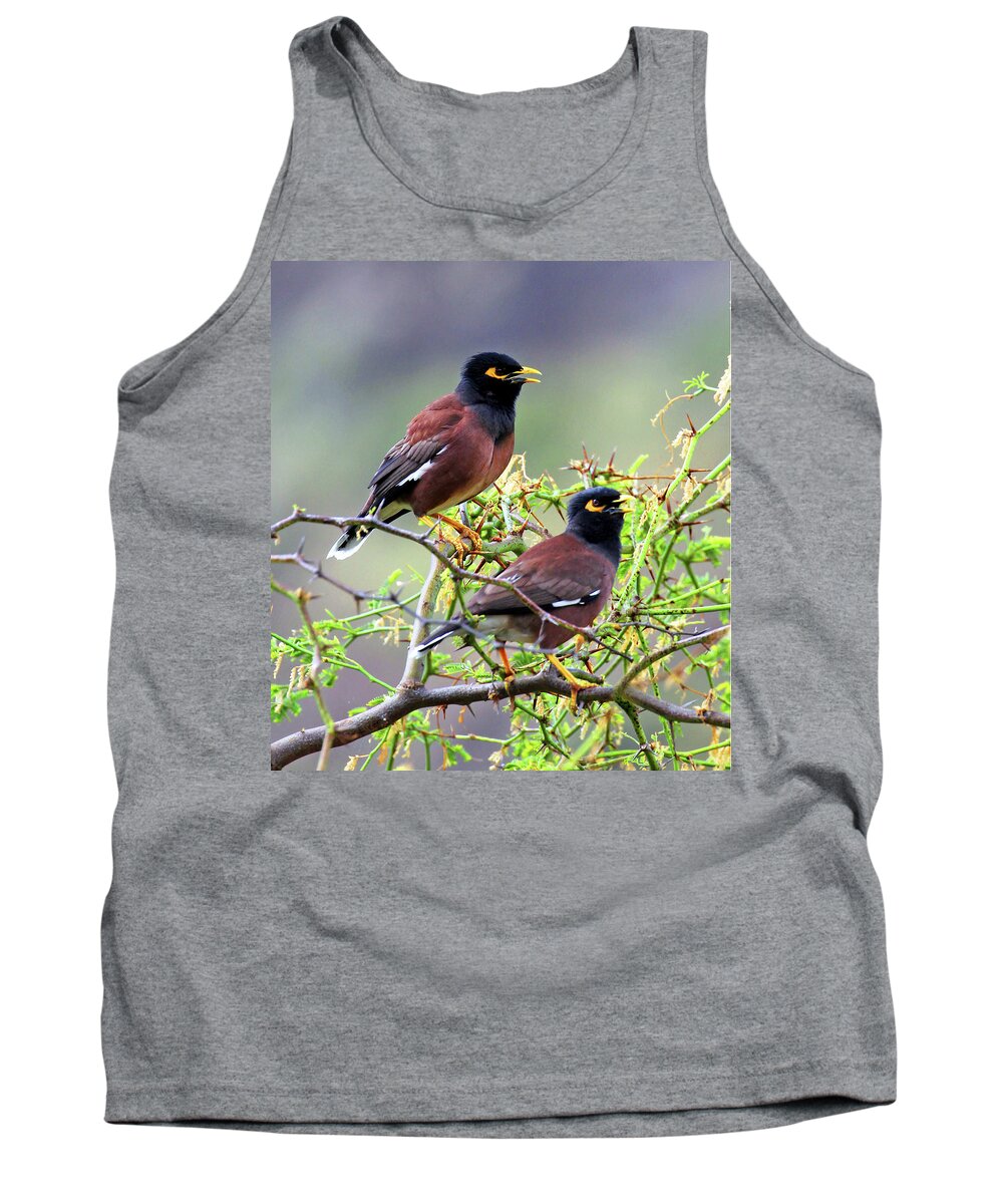 Jan 20 16- Tank Top featuring the photograph Two Code Talkers by Jennifer Robin
