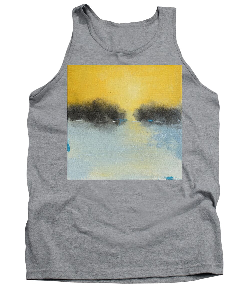 Abstract Tank Top featuring the painting Vision of Her Faith by Jacquie Gouveia