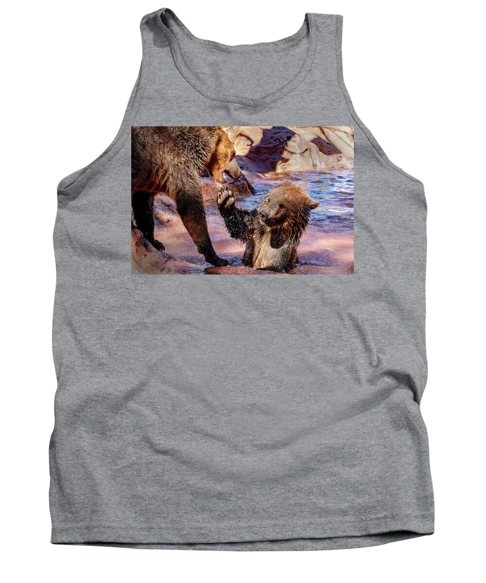 Sedona Tank Top featuring the photograph Water Battle by Al Judge