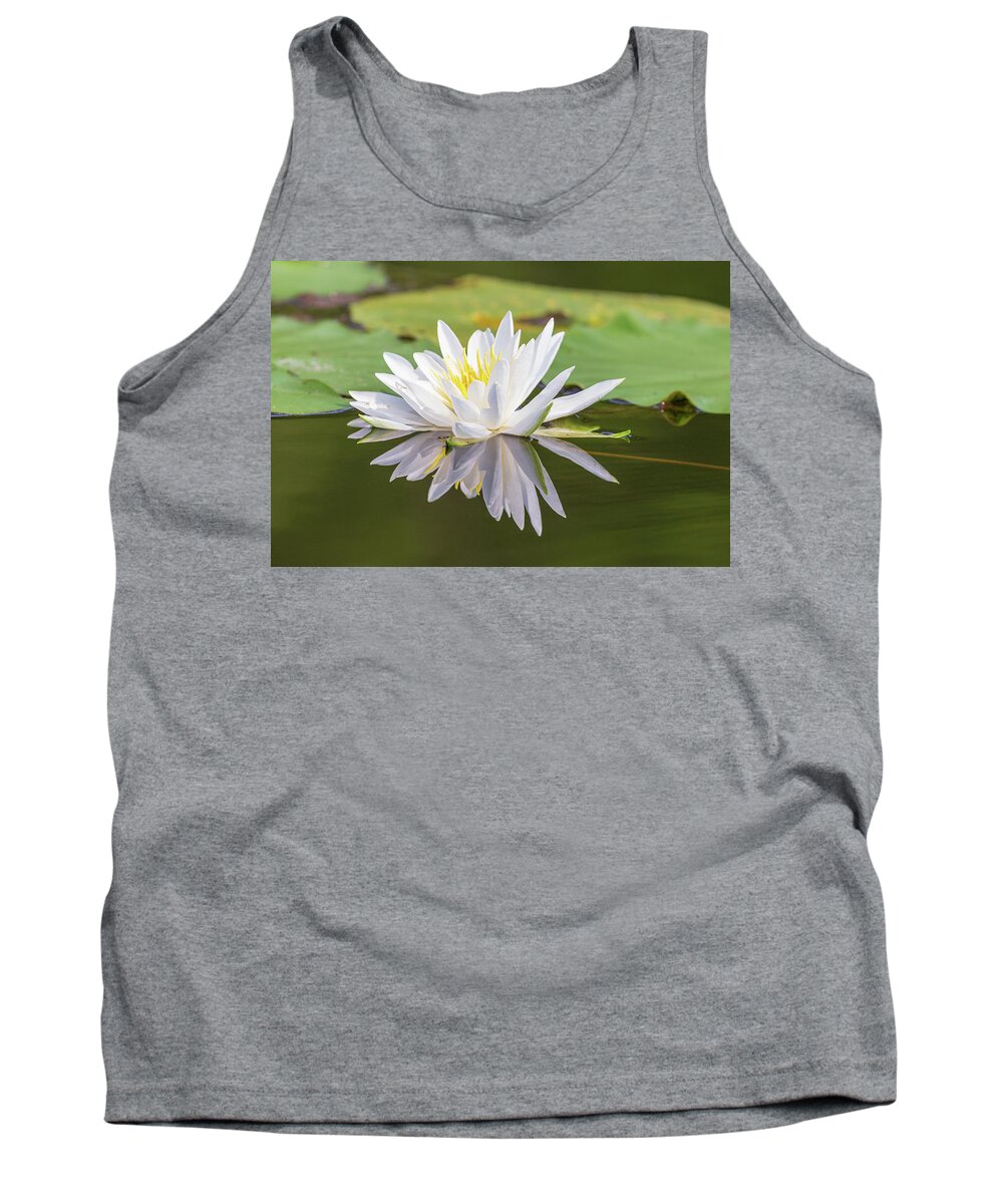 Brunet Island Tank Top featuring the photograph Water Lily by Paul Schultz