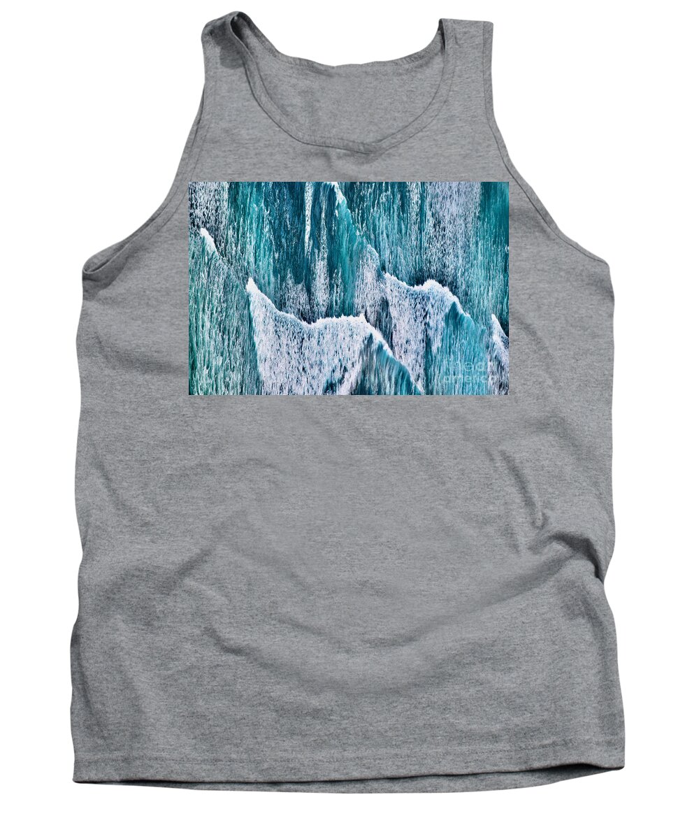 Hawaii Tank Top featuring the photograph Wave Precipice by Debra Banks