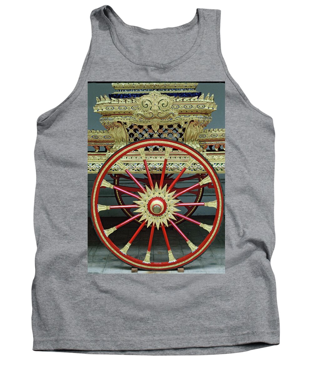 Thailand Tank Top featuring the photograph Wheel by Valerie Brown