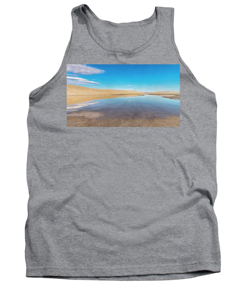 © 2020 Lou Novick All Rights Reversed Tank Top featuring the photograph White Sands National Park #12 by Lou Novick