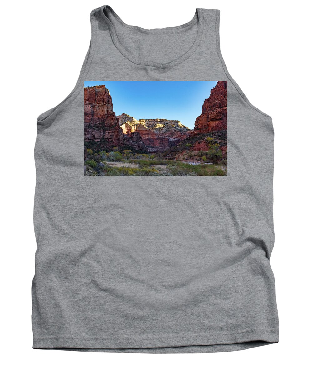 Zion Tank Top featuring the photograph Zion National Park by Nathan Wasylewski