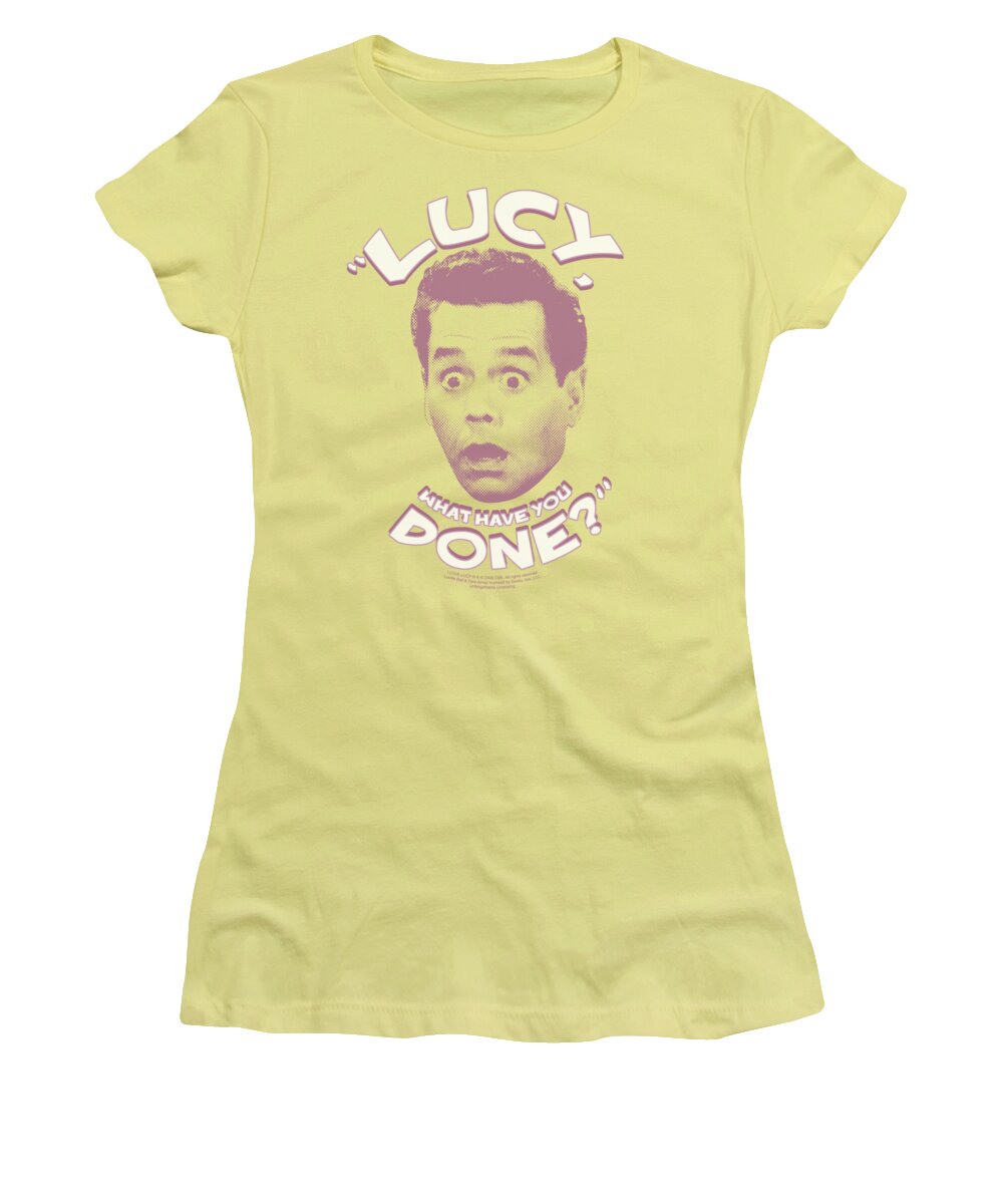 I Love Lucy Women's T-Shirt featuring the digital art Lucy - What Have You Done by Brand A