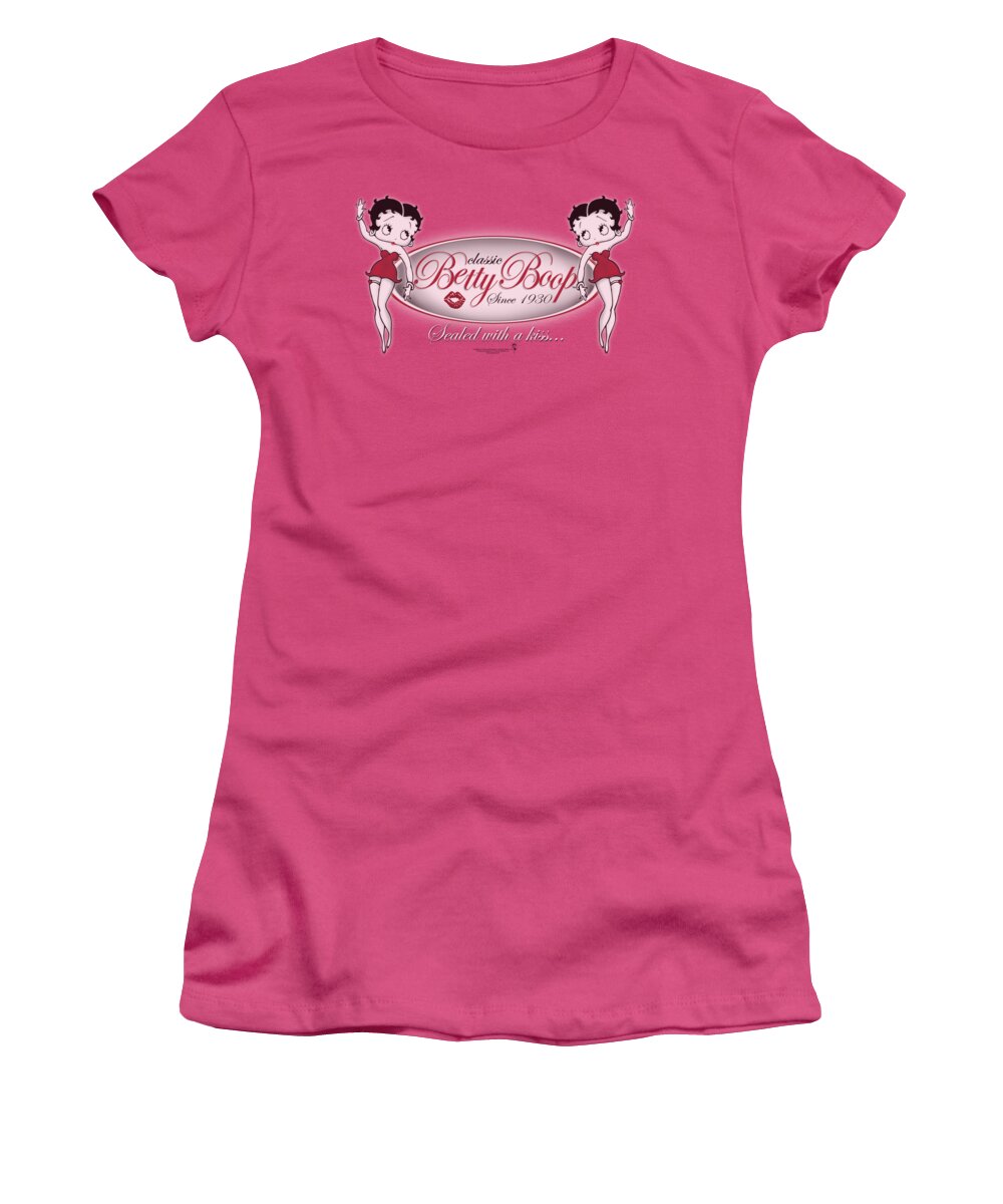 Betty Boop Women's T-Shirt featuring the digital art Boop - Classic Boop by Brand A