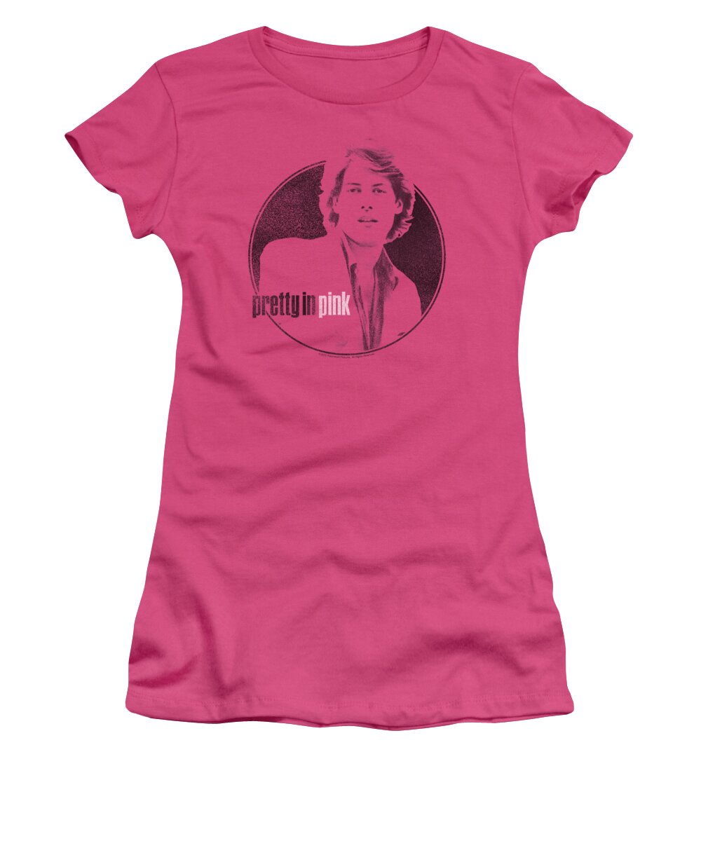 Pretty In Pink Women's T-Shirt featuring the digital art Pretty In Pink - Steff by Brand A
