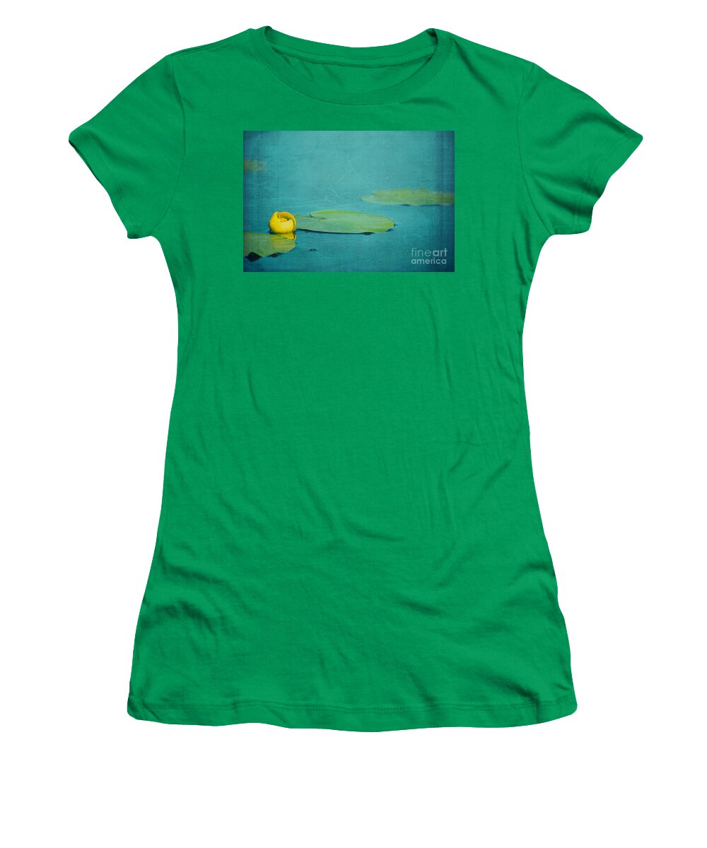 Lake Women's T-Shirt featuring the photograph Meditation #3 by Aimelle Ml