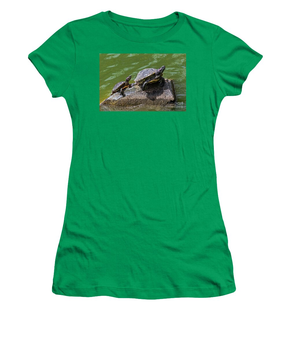 Golden Gate Park Women's T-Shirt featuring the photograph Learning the Ropes by Kate Brown