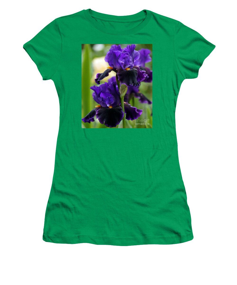 Purple Women's T-Shirt featuring the photograph Purple Majesty by Lilliana Mendez