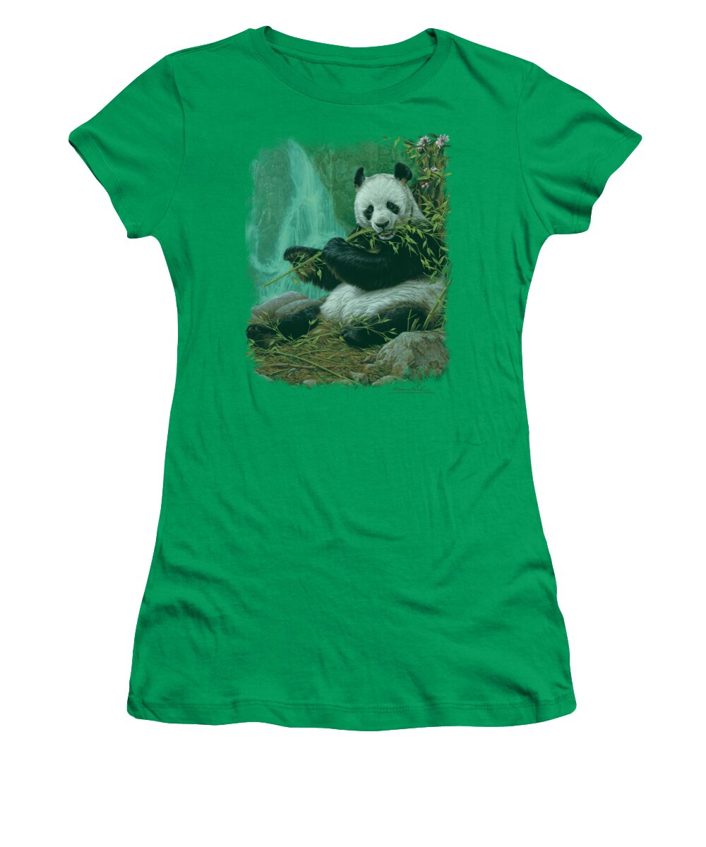 Wildlife Women's T-Shirt featuring the digital art Wildlife - Citizen Of Heaven On Earth by Brand A