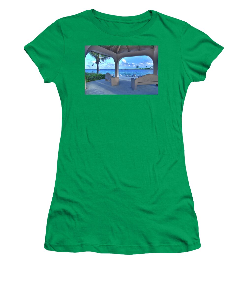  Women's T-Shirt featuring the photograph 11- Lake Worth Inlet by Joseph Keane