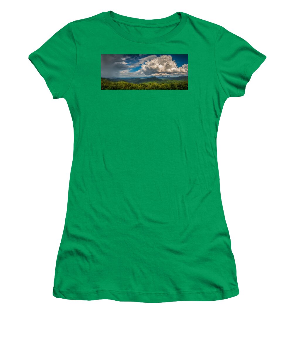 Asheville Women's T-Shirt featuring the photograph All Weather by Joye Ardyn Durham