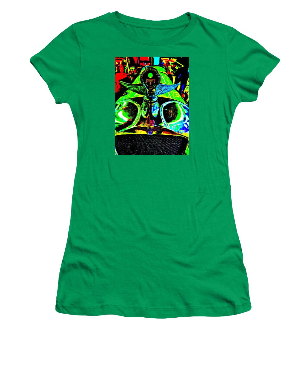 Bahre Car Show Women's T-Shirt featuring the photograph Bahre Car Show II 36 by George Ramos