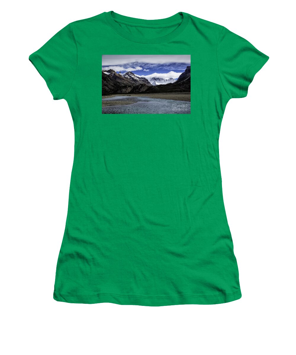 Patagonia Women's T-Shirt featuring the photograph El Cheltan Area by Timothy Hacker