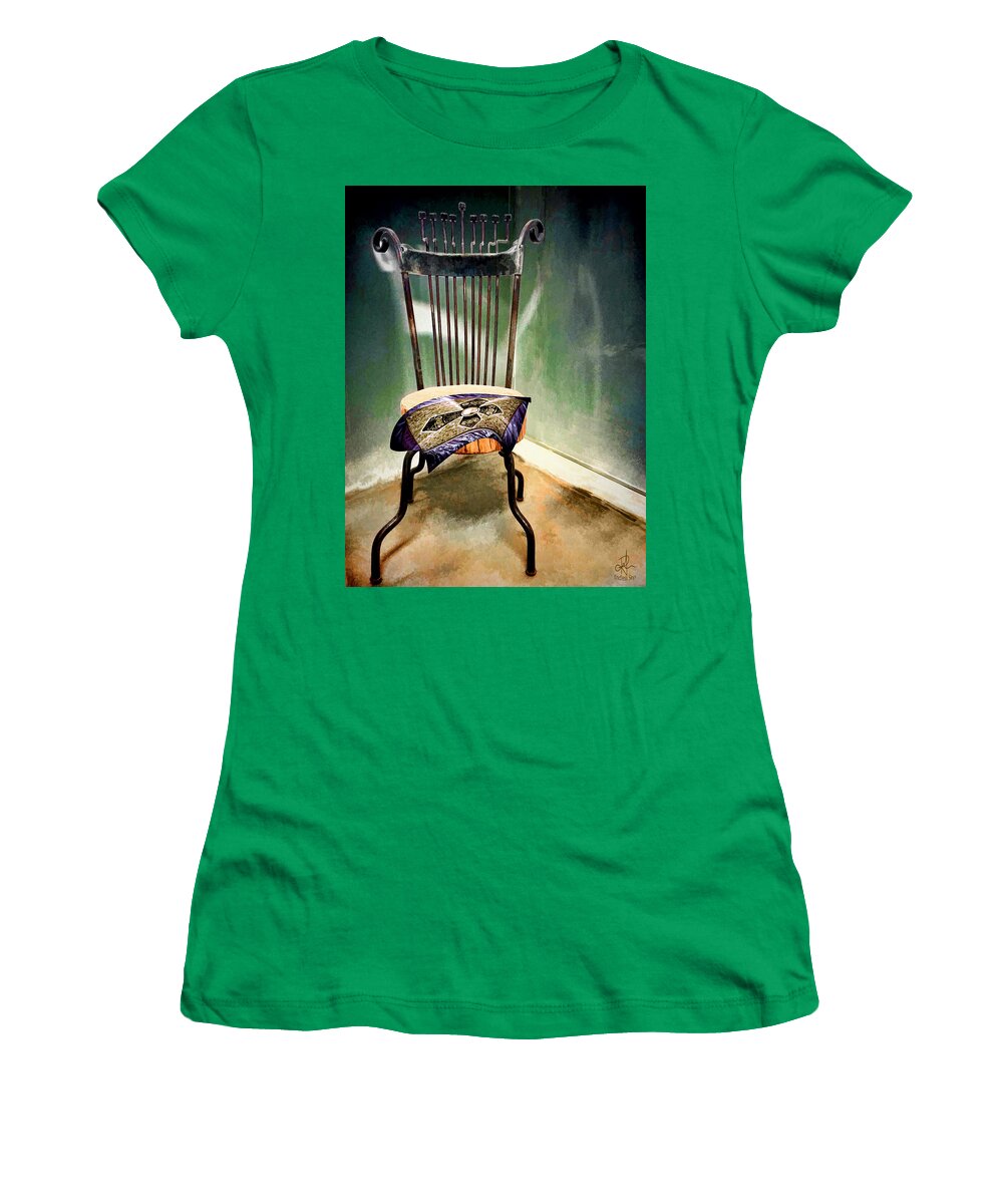 Reflection Women's T-Shirt featuring the photograph Quiet Reflection by Pennie McCracken