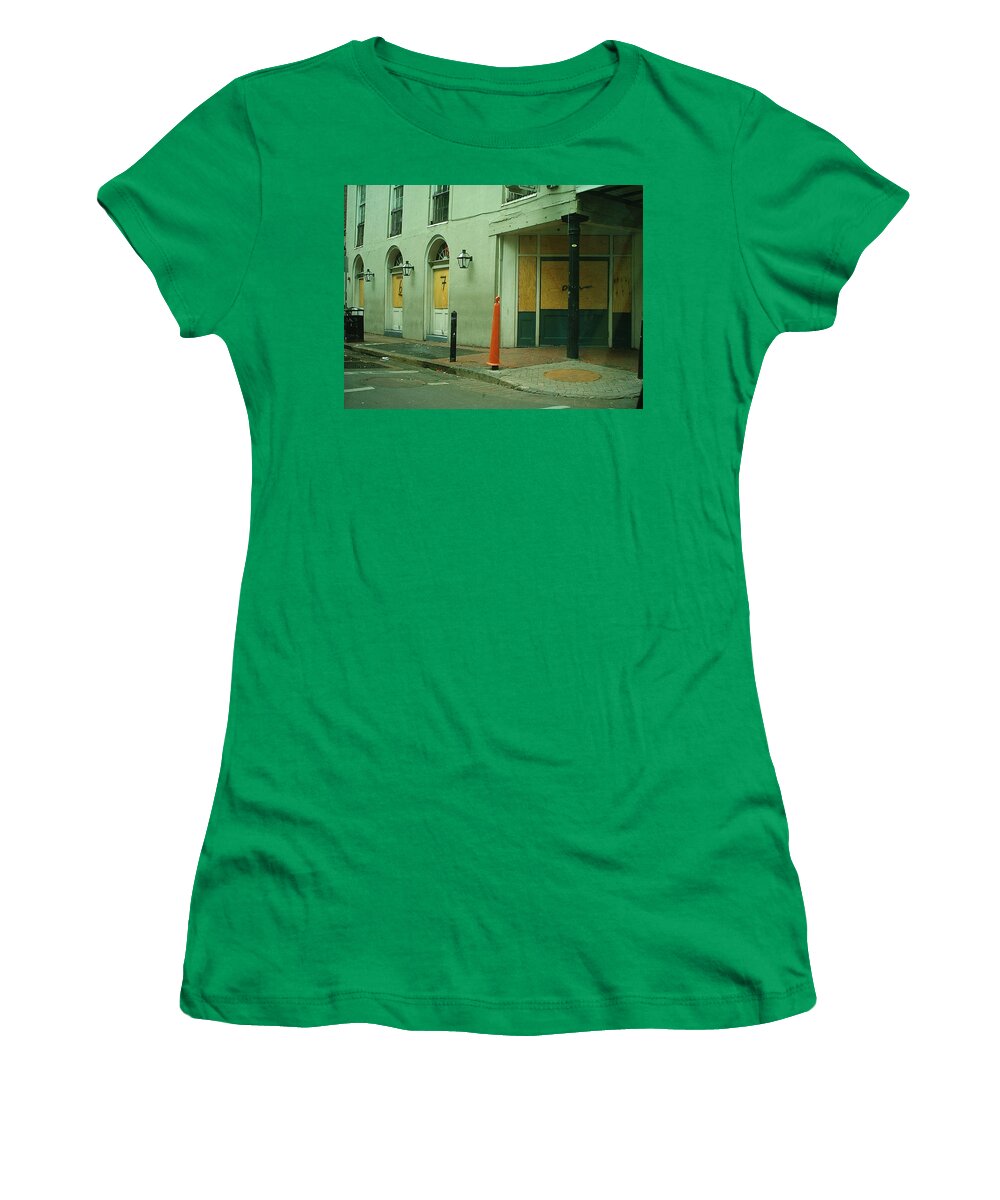 New Orleans Women's T-Shirt featuring the photograph Hurricane Katrina Series - 56 #1 by Christopher Lotito