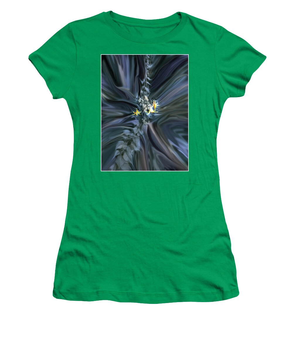 Canada Women's T-Shirt featuring the photograph Canada Lily Abstract by Wayne King