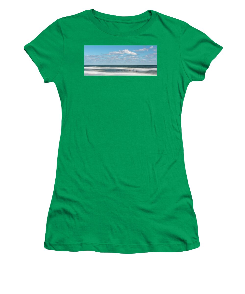 Panorama Women's T-Shirt featuring the photograph Ghosts of Summers Past by Ginger Stein