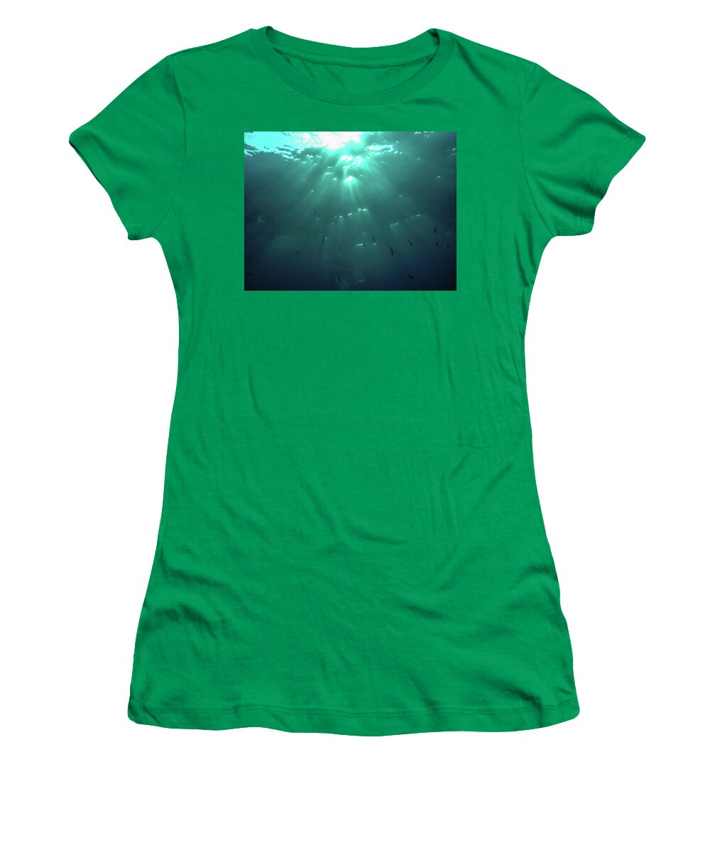 Salvador Dali Women's T-Shirt featuring the photograph Looking Up by Meir Ezrachi