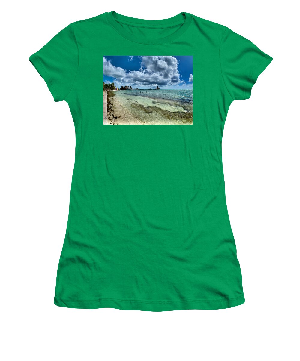 Caribbean Women's T-Shirt featuring the photograph Tarpon Time by Devin Wilson