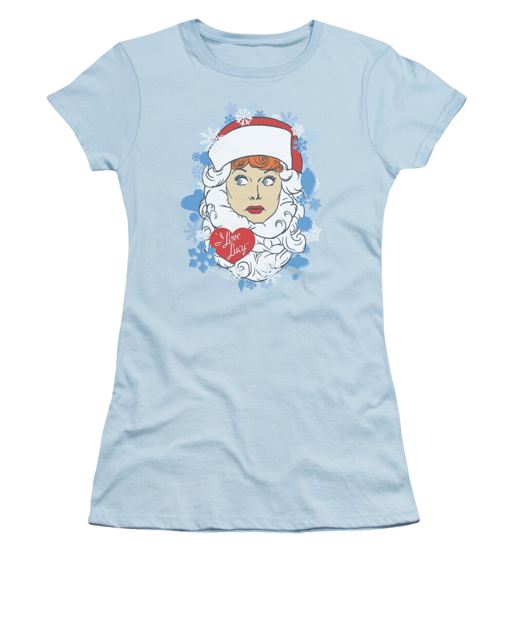 I Love Lucy Women's T-Shirt featuring the digital art Lucy - Beard Flakes by Brand A
