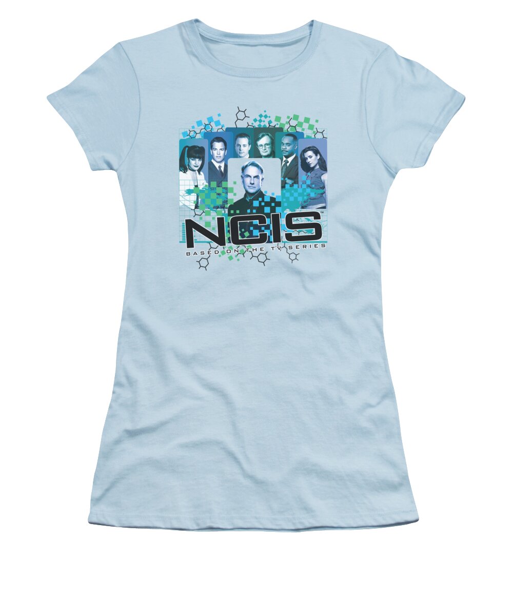  Women's T-Shirt featuring the digital art Ncis - Cast by Brand A
